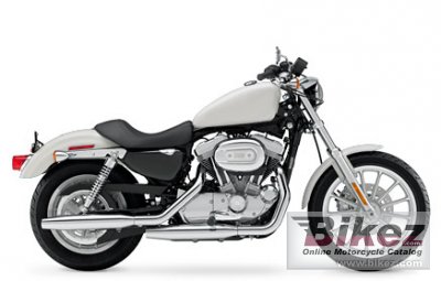 2008 Harley-Davidson XL 883 Sportster Police photo